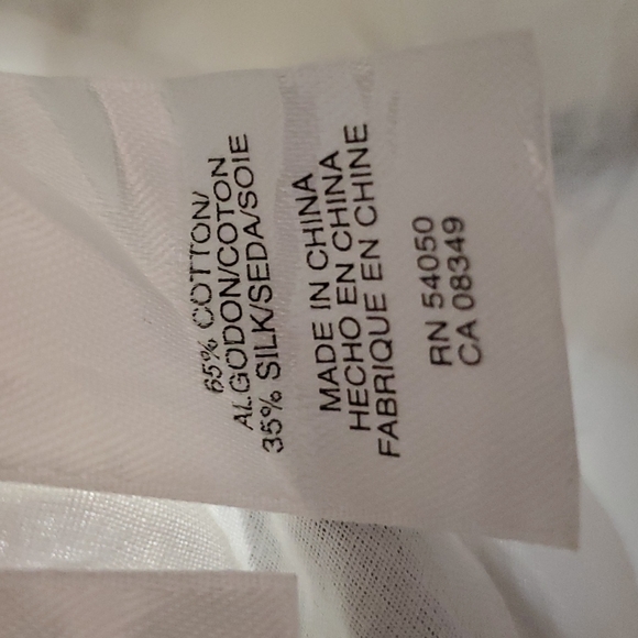 Anne Klein Black and White Skirt Size 4P - Picture 6 of 6